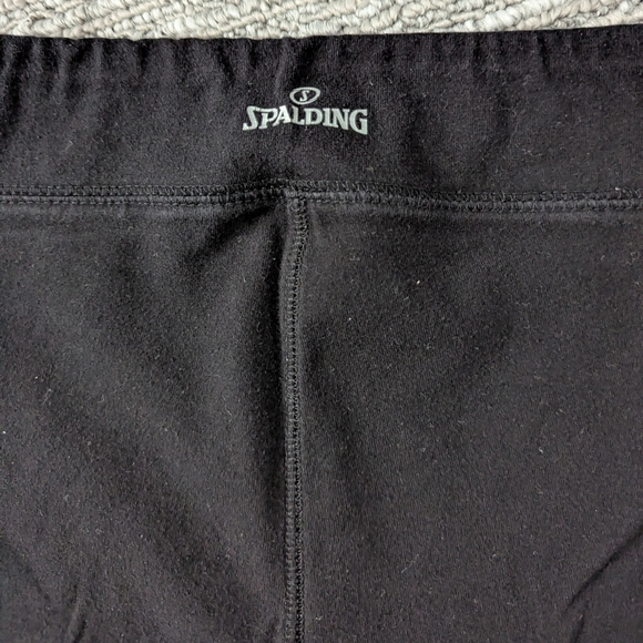Spalding Women's (Size Medium) Black Shorts - Picture 7 of 8